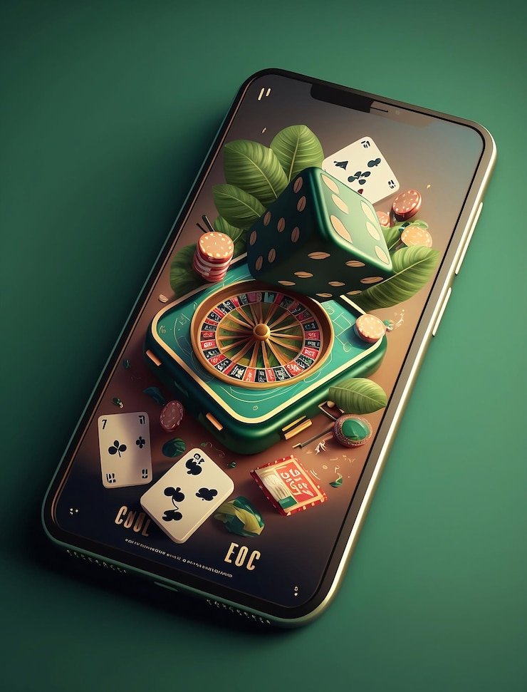 Meja European Roulette menampilkan area taruhan inside dan outside